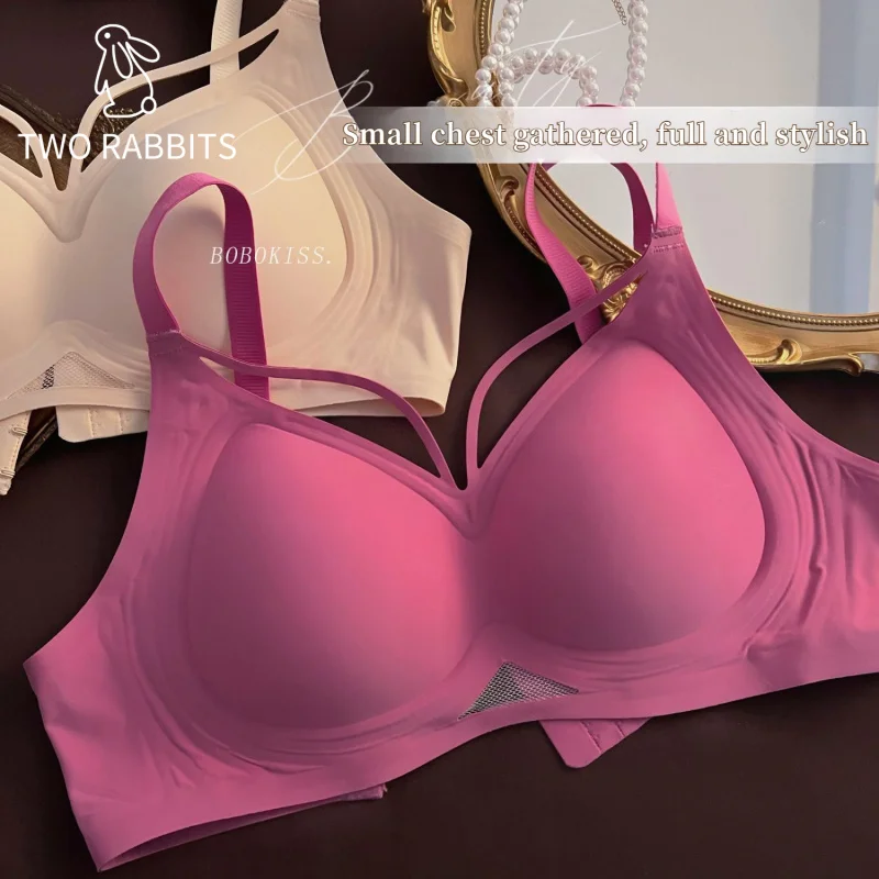 Sweet Pure Desire Seamless Bra for Women Small Bust Lift Enhances Fullness Summer Thin 2024 New Style Tucks Armpit Bulges Bra
Sweet Pure Desire Seamless Bra for Women Small Bust Lift Enhances Fullness Summer Thin 2024 New Style Tucks Armpit Bulges Bra