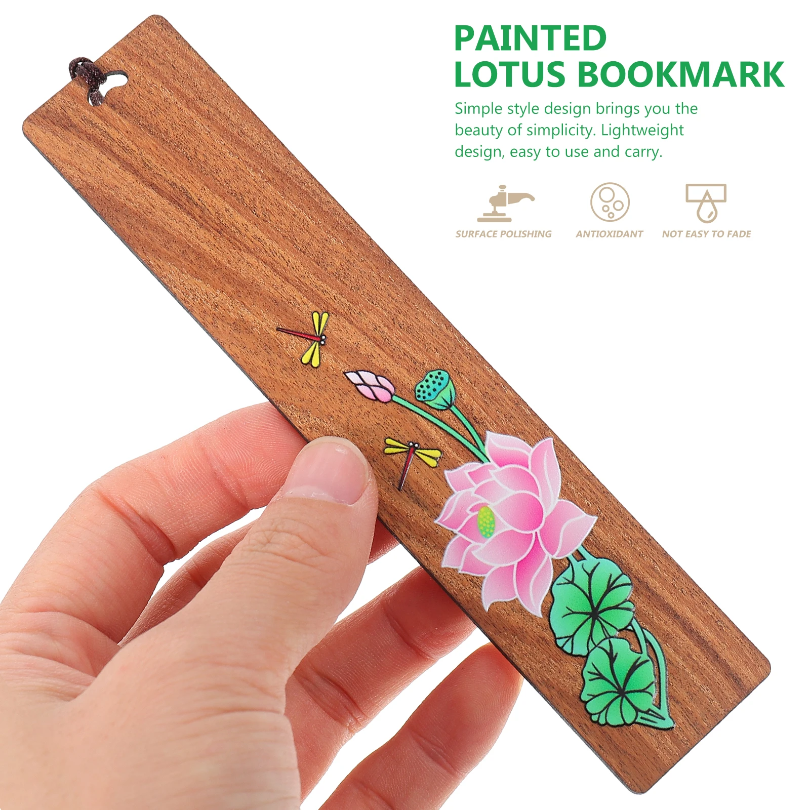 Lotus Bookmark Creative Bookmarks Wood Decorate Bookmarker Page Holder Markers Clip Student Vintage Style
Lotus Bookmark Creative Bookmarks Wood Decorate Bookmarker Page Holder Markers Clip Student Vintage Style