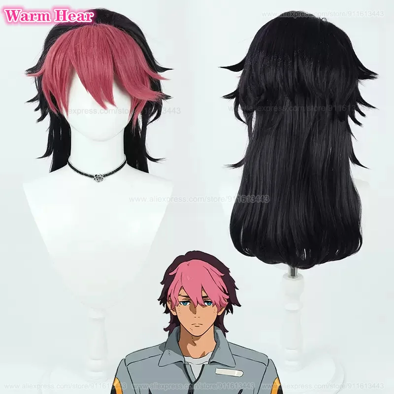 New! Guel Jeturk Cosplay Wig Long 62cm Wigs Heat Resistant Synthetic Wigs + Wig Cap
New! Guel Jeturk Cosplay Wig Long 62cm Wigs Heat Resistant Synthetic Wigs + Wig Cap