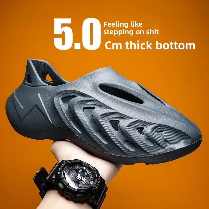 Mens Clogs Sandals With Hole Cave Slip On Designer Outdoor Beach Slippers Foam Running Summer Shoes for Men Medical Causal Male
Mens Clogs Sandals With Hole Cave Slip On Designer Outdoor Beach Slippers Foam Running Summer Shoes for Men Medical Causal Male