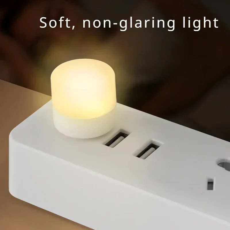 Portable USB Bedside Mini Night Sleep Light Holiday Stall Desktop Office Decoration