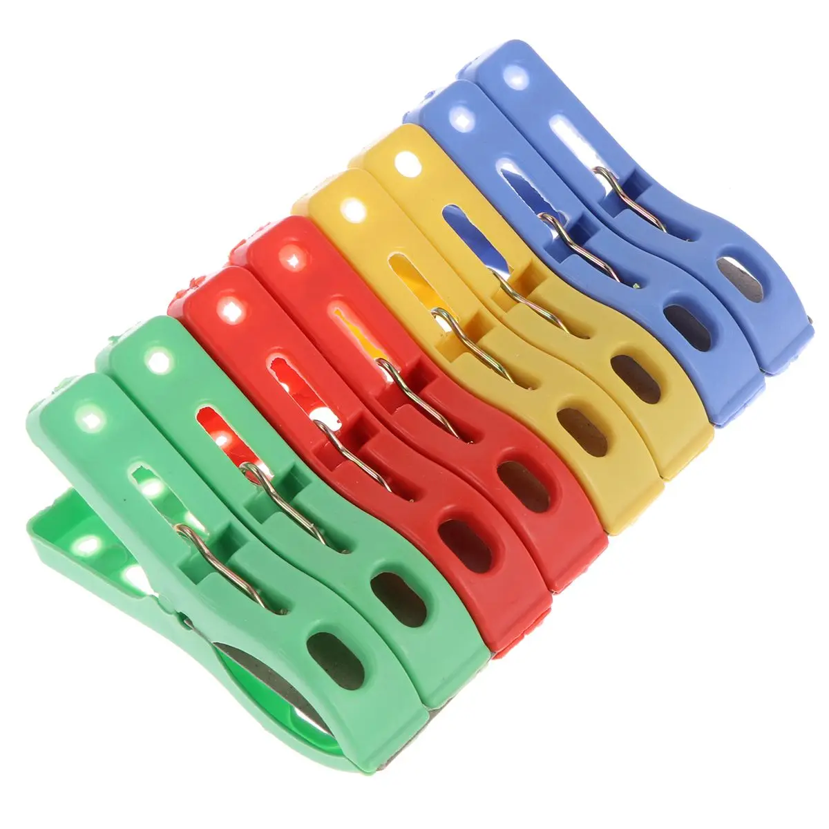 24 Pcs Windproof Clothes Clips Heavy Duty Large Size Non Slip Quilt Clip Plastic Clothespins For Holding Clothes Underwear Socks
24 Pcs Windproof Clothes Clips Heavy Duty Large Size Non Slip Quilt Clip Plastic Clothespins For Holding Clothes Underwear Socks
