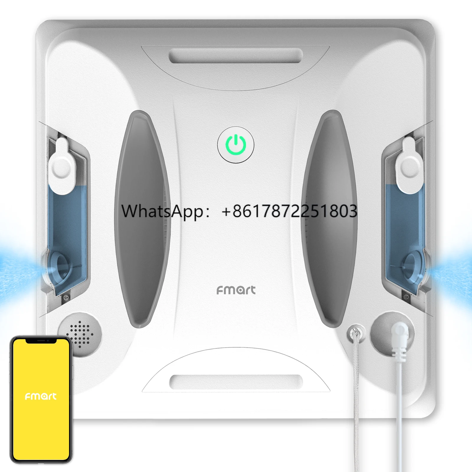 2025 Fmart W6 Intelligent Electric Window Cleaning Robot Use with Remote Control and US Plug
2025 Fmart W6 Intelligent Electric Window Cleaning Robot Use with Remote Control and US Plug