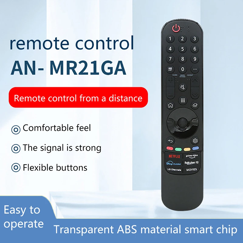 Replacement Smart Remote Control AN-MR21GA Magic Remote Control No Voice Free Setting Infrared Wireless Remote Control
Replacement Smart Remote Control AN-MR21GA Magic Remote Control No Voice Free Setting Infrared Wireless Remote Control