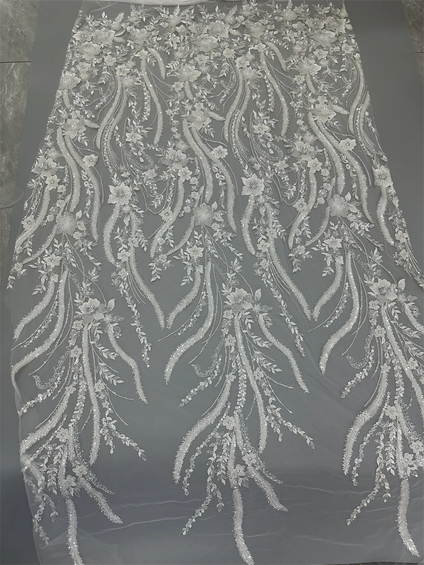 African Lace Fabric Sequins French Tulle beads Lace Fabric SYJ-13084815 High Quality Lace Fabric for Women Dress
African Lace Fabric Sequins French Tulle beads Lace Fabric SYJ-13084815 High Quality Lace Fabric for Women Dress