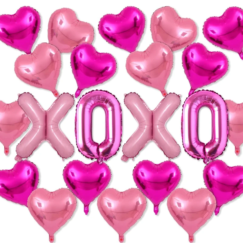 Воздушный шар XOXO с надписью из алюминиевой фольги, подходит для Дня Святого Валентина, вечеринки, свадьбы, невесты, подарок, фотореквизит, украшение
Воздушный шар XOXO с надписью из алюминиевой фольги, подходит для Дня Святого Валентина, вечеринки, свадьбы, невесты, подарок, фотореквизит, украшение