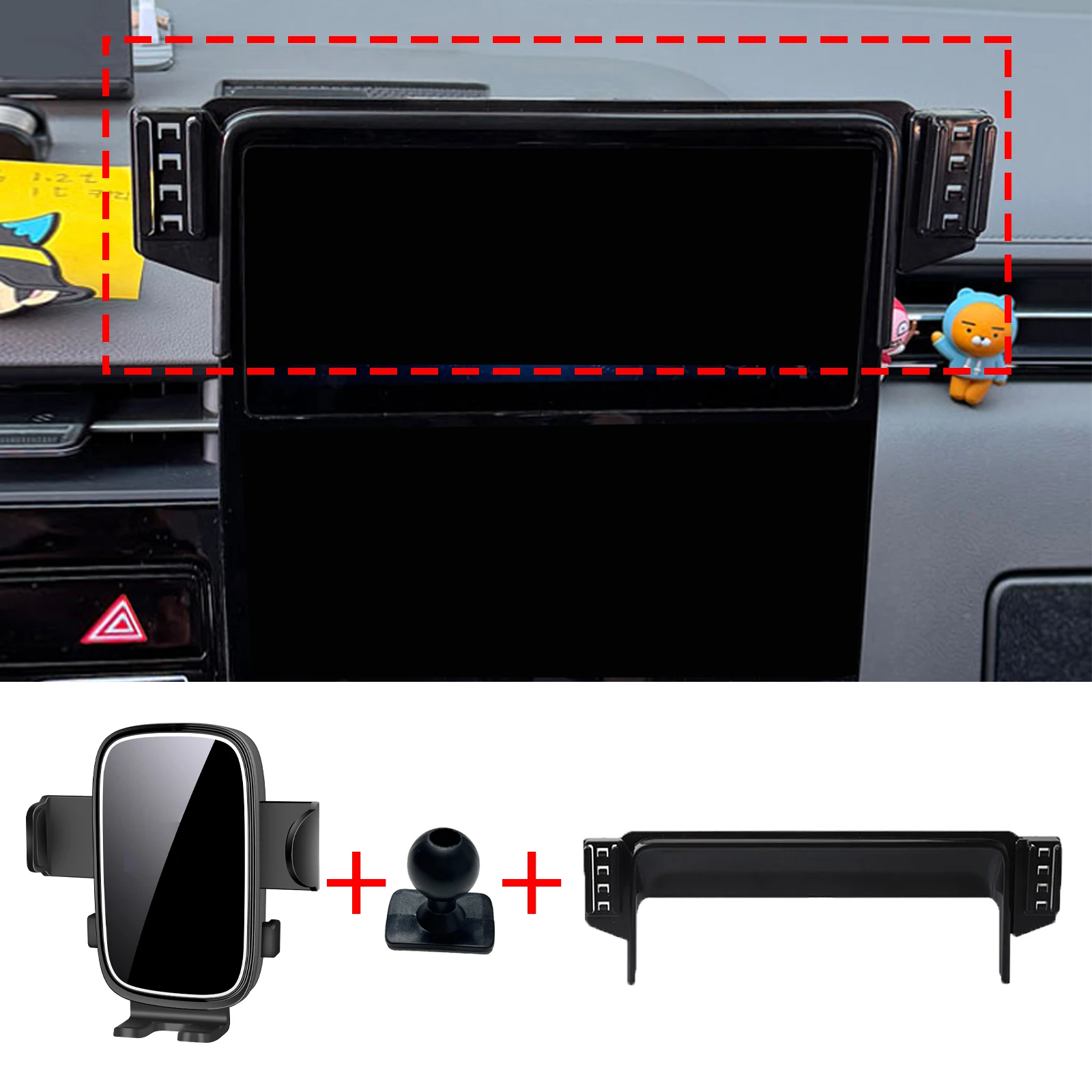 for Hyundai STARIA 2021 2022 2023 2024 2025 Specific Dashboard Navigation Phone Holder Mount Design Car accessoires
for Hyundai STARIA 2021 2022 2023 2024 2025 Specific Dashboard Navigation Phone Holder Mount Design Car accessoires