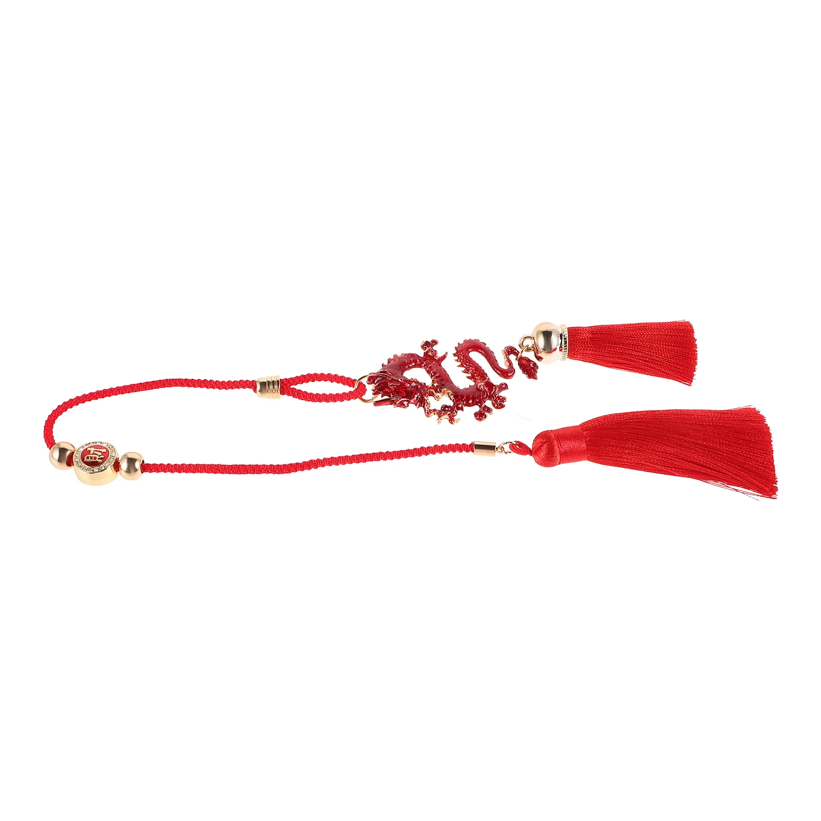Year of Dragon Car Pendant Red Color Non Fading Lightweight Compact Size Car Hanging Decor Rearview Mirror Tassel Accessories
Year of Dragon Car Pendant Red Color Non Fading Lightweight Compact Size Car Hanging Decor Rearview Mirror Tassel Accessories
