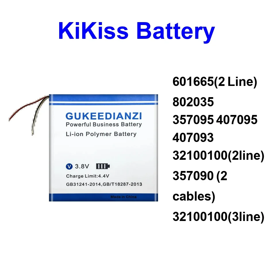 802035 321001002Line 321001003Line Fit For Tablet 2 3 7 32100100 MP3 MP4 Electric Toys 357095 Gps Battery 580-5900Mah
802035 321001002Line 321001003Line Fit For Tablet 2 3 7 32100100 MP3 MP4 Electric Toys 357095 Gps Battery 580-5900Mah