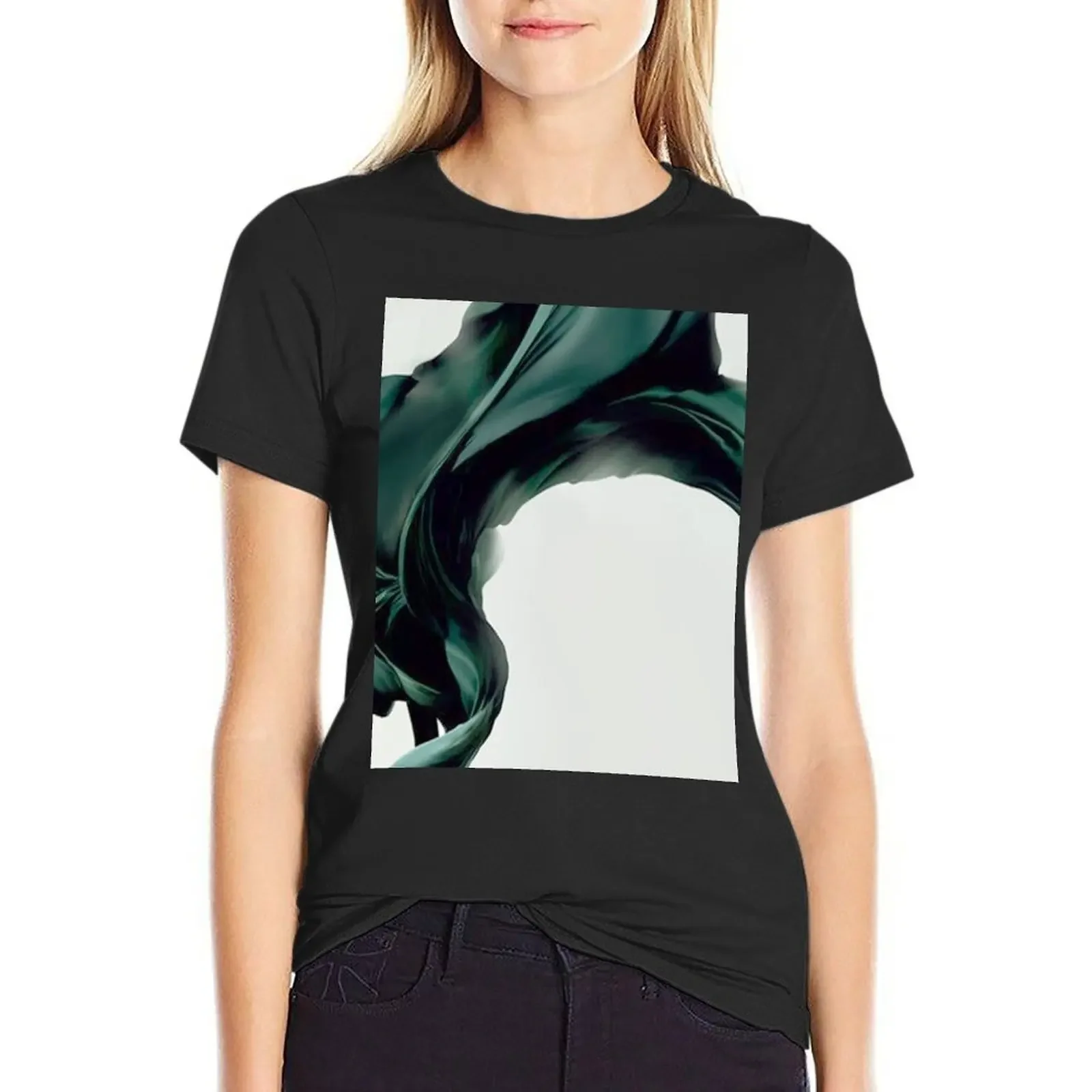 Abstract Emerald Green Silk T-Shirt customs design your own Short sleeve tee plus sizes Female clothing Womens clothing
Abstract Emerald Green Silk T-Shirt customs design your own Short sleeve tee plus sizes Female clothing Womens clothing