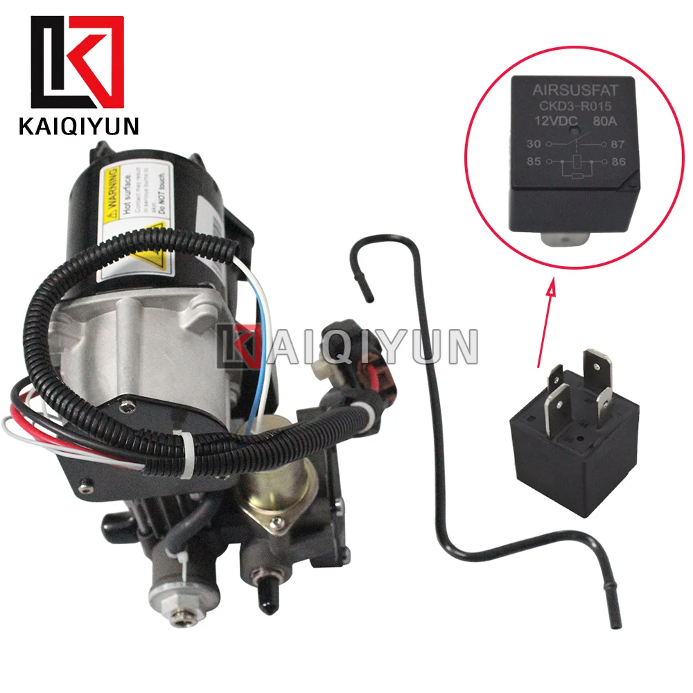 Hatachi Tpye Air Suspension Pump with Relay & Air Pipe For Land Rover Discovery 3&4 Range Rover Sport LR023964 LR045251 LR015303
Hatachi Tpye Air Suspension Pump with Relay & Air Pipe For Land Rover Discovery 3&4 Range Rover Sport LR023964 LR045251 LR015303