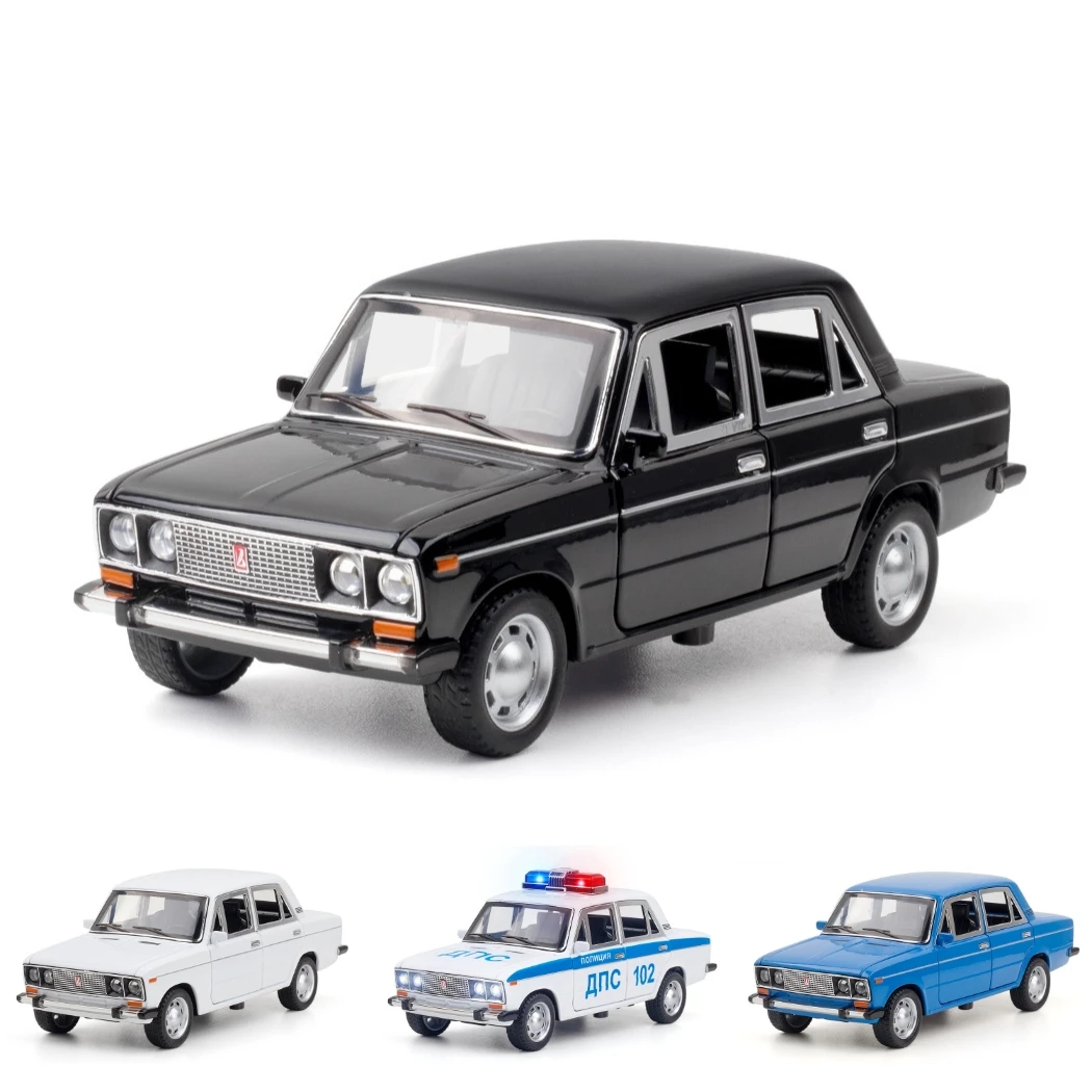 1/24 LADA 2106 Classic Diecast Toy Car Model Vehicle Miniature Pull Back Sound & Light Doors Openable Collection Gift Boy
1/24 LADA 2106 Classic Diecast Toy Car Model Vehicle Miniature Pull Back Sound & Light Doors Openable Collection Gift Boy
