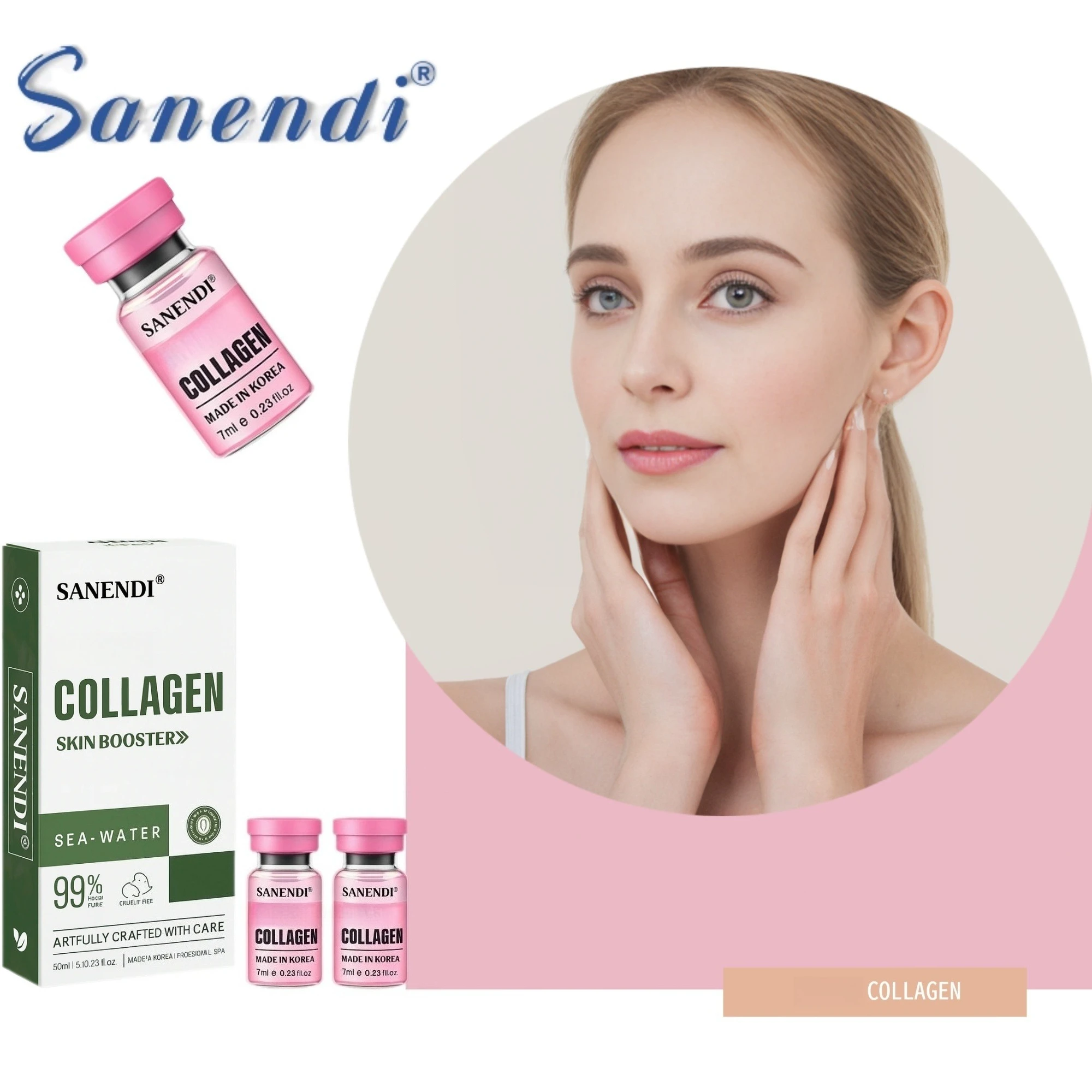 Sanendi COLLAGEN Facial Powder Essence with Hyaluronic Acid Hydrating Moisturizing Skin Booster Glass Skin Solution
Sanendi COLLAGEN Facial Powder Essence with Hyaluronic Acid Hydrating Moisturizing Skin Booster Glass Skin Solution