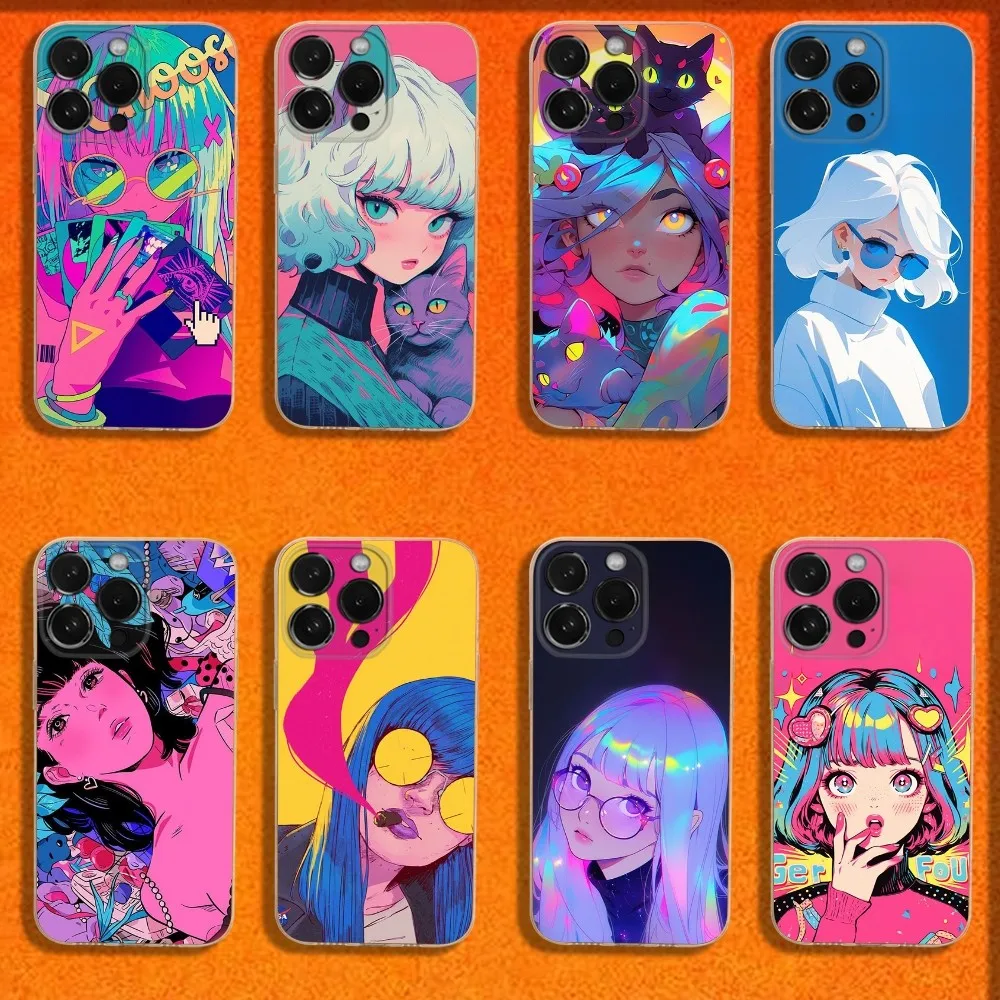 Cute painted girl Phone Case For iPhone 16,15,14,13,12,11 Plus,Pro,Max,XR,XS,Plus,E,Mini Transparent Soft Cover
Cute painted girl Phone Case For iPhone 16,15,14,13,12,11 Plus,Pro,Max,XR,XS,Plus,E,Mini Transparent Soft Cover