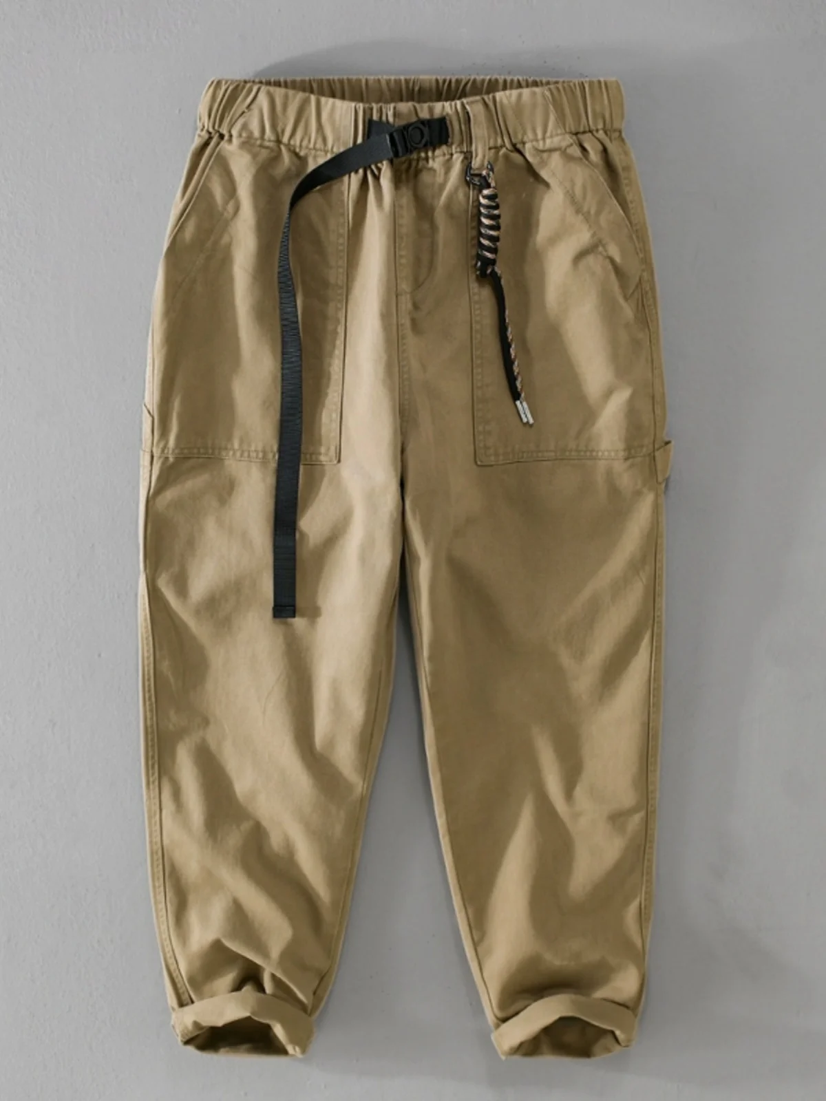 Американские хлопковые рабочие брюки, мужские свободные повседневные длинные брюки с эластичной резинкой на талии, осень-зима, цвета хаки, молодежная мода
Американские хлопковые рабочие брюки, мужские свободные повседневные длинные брюки с эластичной резинкой на талии, осень-зима, цвета хаки, молодежная мода