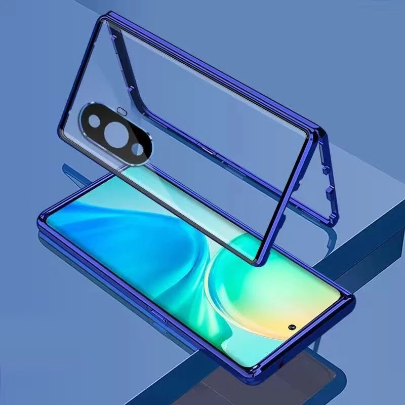 Magnetic Metal Phone Case for Huawei Nova 11 14 15 Max 13i 12S 10 9 SE 16 Pro Double Sided Tempered Glass Cover Protection Cases
Magnetic Metal Phone Case for Huawei Nova 11 14 15 Max 13i 12S 10 9 SE 16 Pro Double Sided Tempered Glass Cover Protection Cases