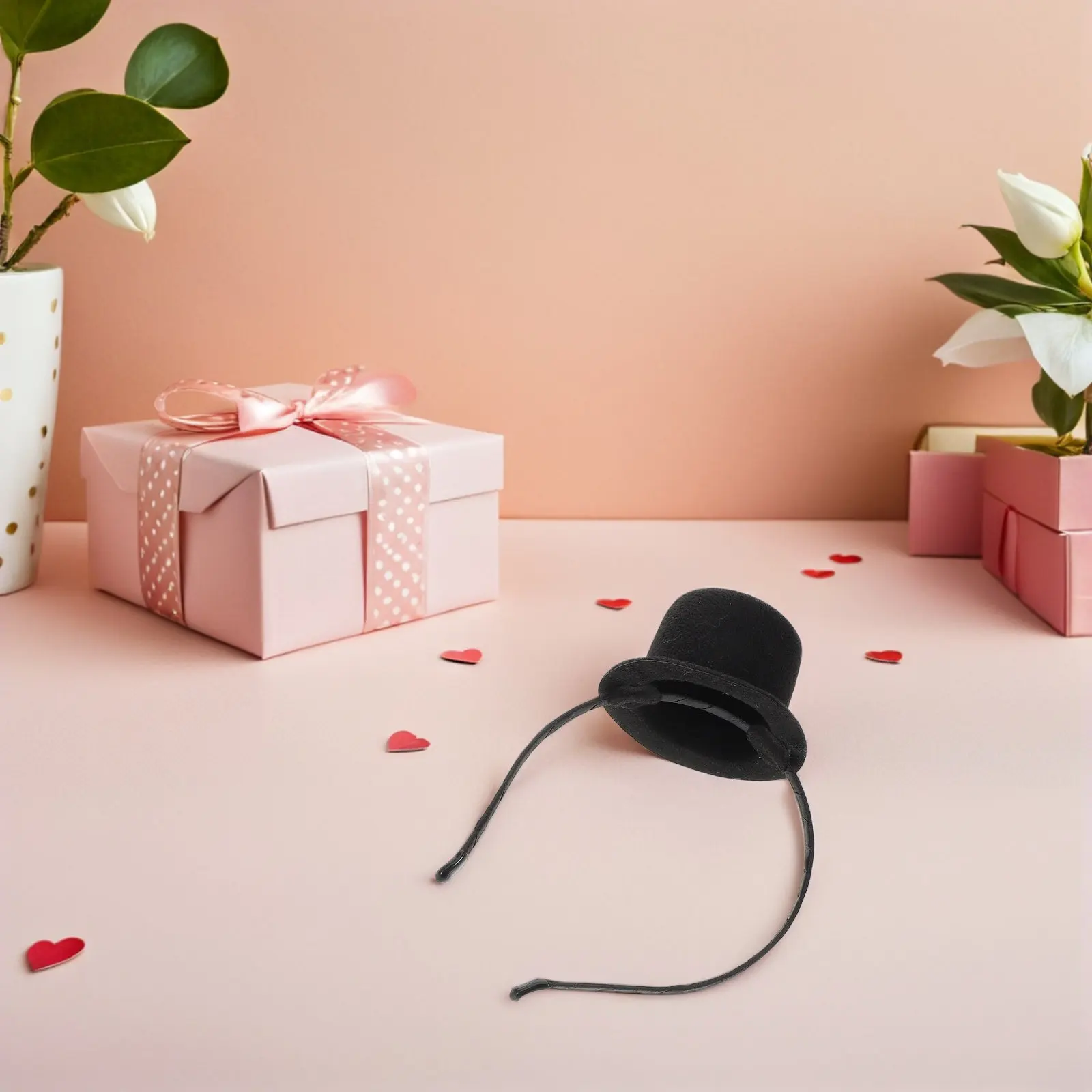 2Pcs Party Hat Headband Mini Top Hat Bowler Style Vintage Themed Event Hair Accessory Roaring 20S Costume Women's Fascinator
2Pcs Party Hat Headband Mini Top Hat Bowler Style Vintage Themed Event Hair Accessory Roaring 20S Costume Women's Fascinator