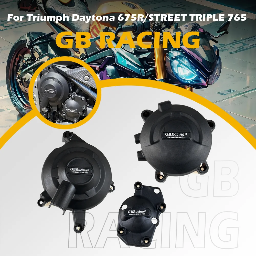 Motorcycles Engine Cover Protection Case For Case GBRacing For Triumph Daytona 675R 2013-2016 & STREET TRIPLE 765 2017-2025
Motorcycles Engine Cover Protection Case For Case GBRacing For Triumph Daytona 675R 2013-2016 & STREET TRIPLE 765 2017-2025