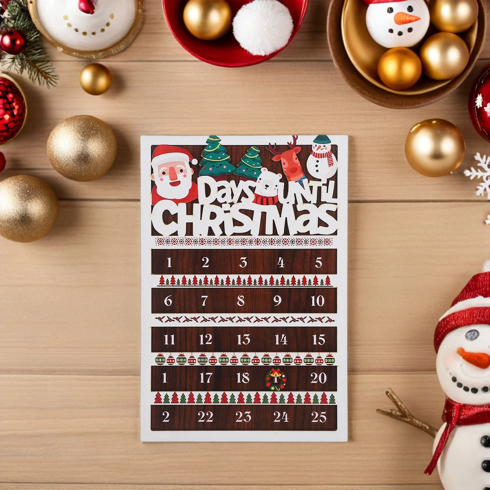 Christmas Countdown Calendar 25 Days Wooden Advent Calendar Farmhouse Rustic Decor For Wall Tabletop Holiday Home
Christmas Countdown Calendar 25 Days Wooden Advent Calendar Farmhouse Rustic Decor For Wall Tabletop Holiday Home