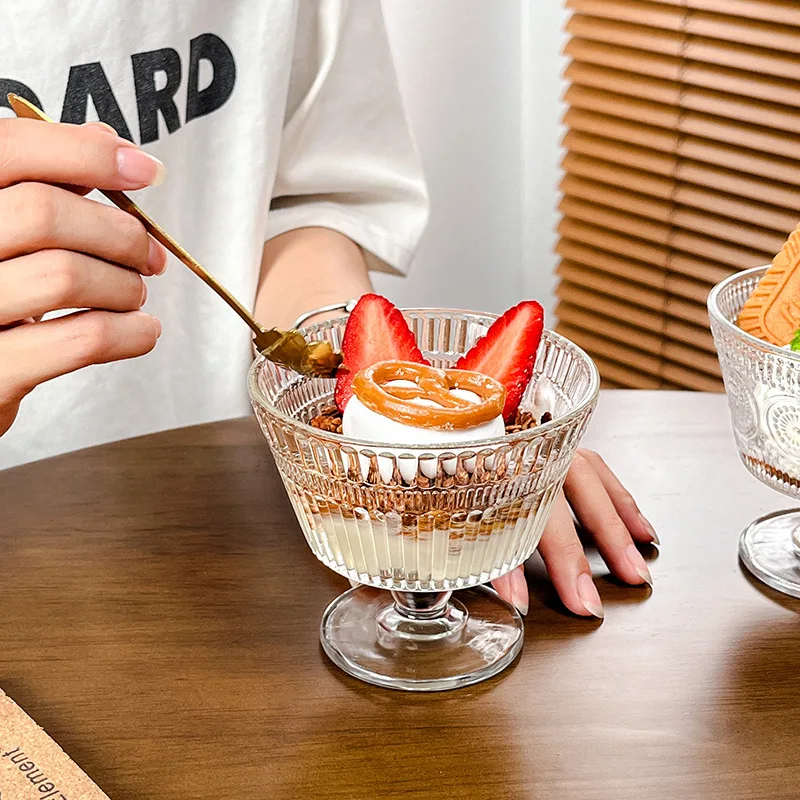 Ice Cream Cup Home Glass High Footed Dessert Cup Party Dessert Classic Glass Cup
Ice Cream Cup Home Glass High Footed Dessert Cup Party Dessert Classic Glass Cup