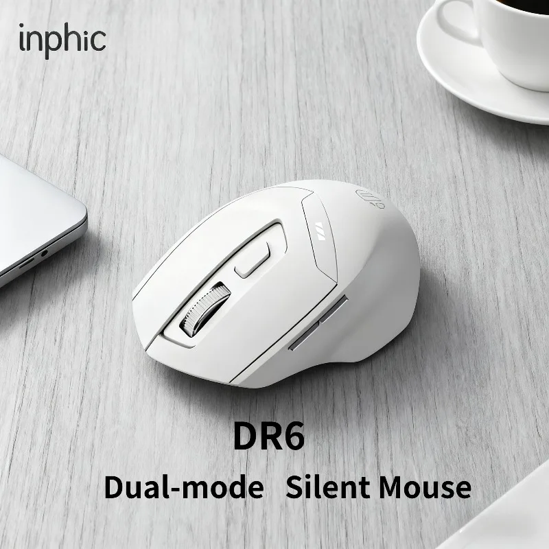 INPHIC DR6 Беспроводная Bluetooth-мышь, двухрежимная бесшумная мышь, мышь для домашнего офиса, компьютер, планшет, зарядка типа C, эргономичная подставка для рук
INPHIC DR6 Беспроводная Bluetooth-мышь, двухрежимная бесшумная мышь, мышь для домашнего офиса, компьютер, планшет, зарядка типа C, эргономичная подставка для рук