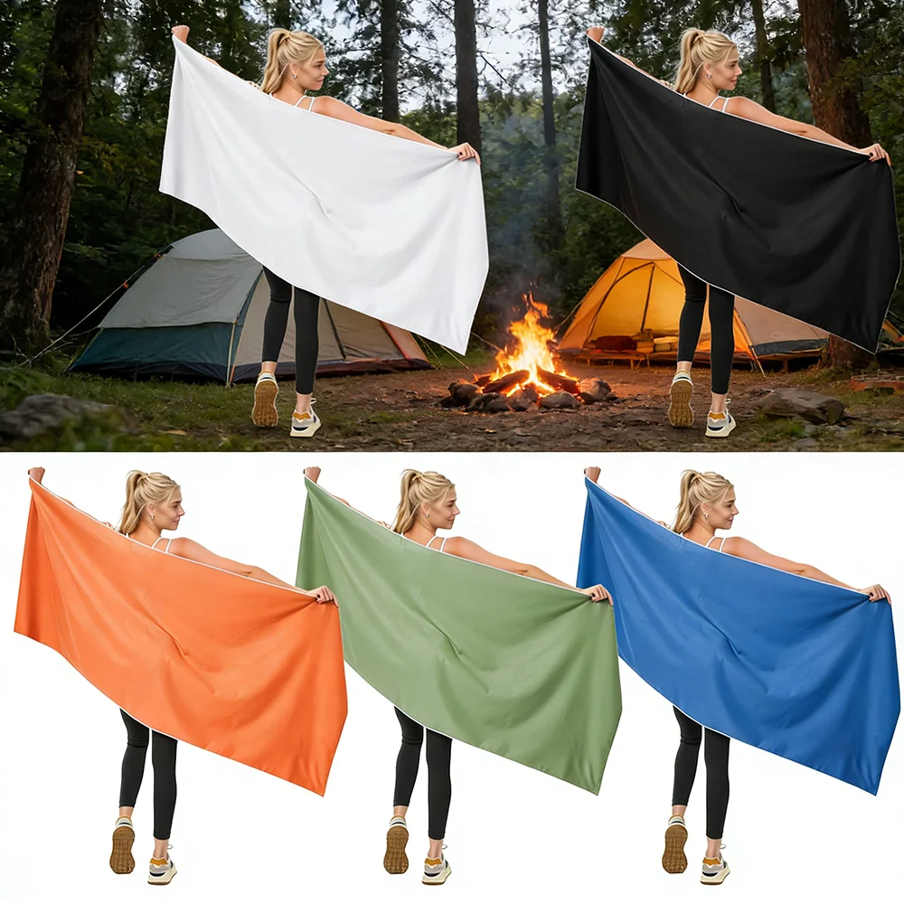 Большое пляжное полотенце из микрофибры без песка - быстросохнущее, супервпитывающее, толстое полотенце для пляжного отдыха, путешествий и кемпинга
Большое пляжное полотенце из микрофибры без песка - быстросохнущее, супервпитывающее, толстое полотенце для пляжного отдыха, путешествий и кемпинга