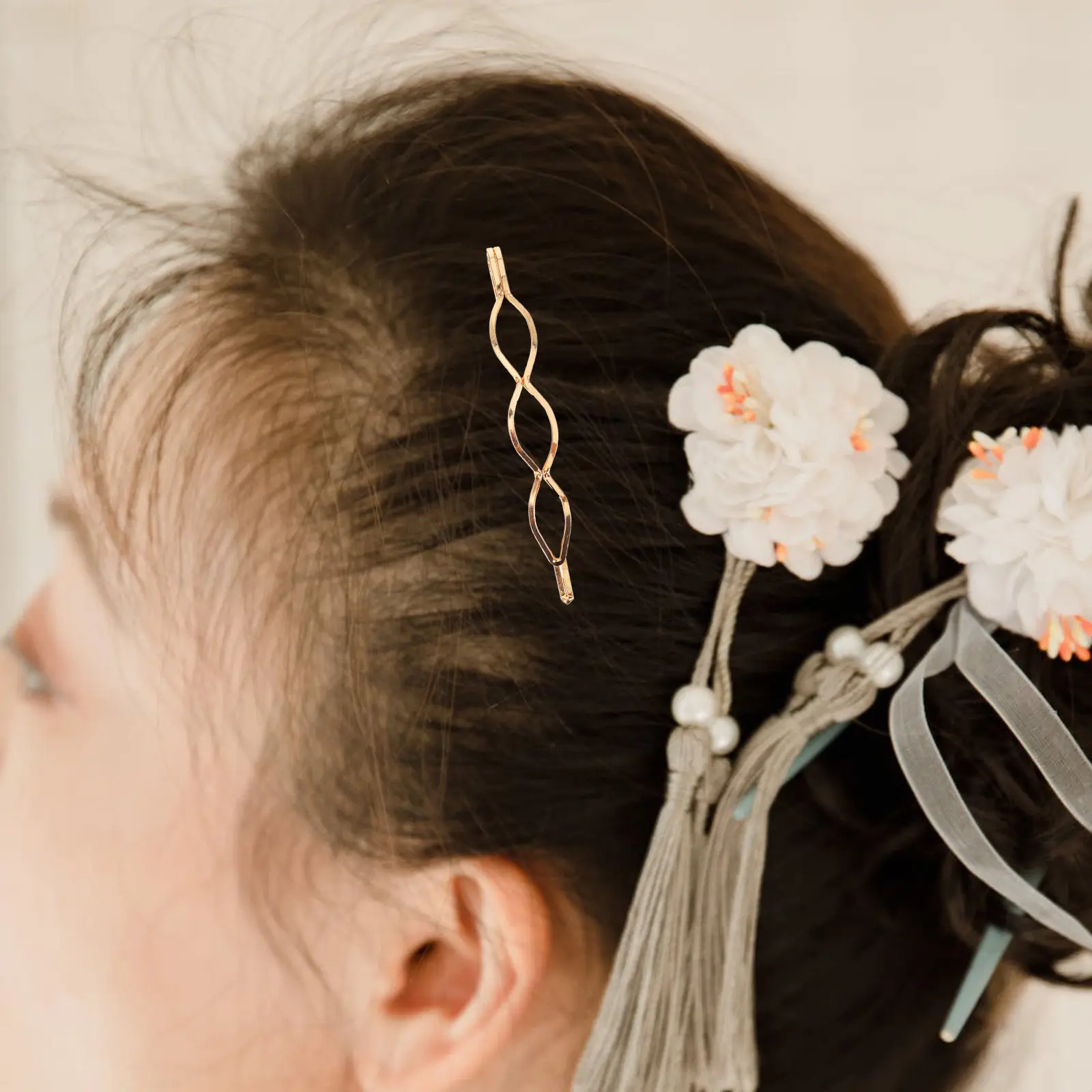 1Pack Side Hairpins Alloy Metal Hair Clips Minimalist Design Elegant Flower Barrettes Party Wedding Accessories
1Pack Side Hairpins Alloy Metal Hair Clips Minimalist Design Elegant Flower Barrettes Party Wedding Accessories