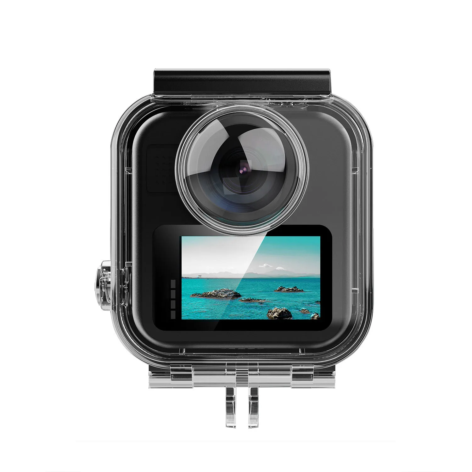 Waterproof Housing Case for GoPro Max 2 Diving Protective Anti-Drop Protective Shell Underwater Dive Cover for GoPro Max 2
Waterproof Housing Case for GoPro Max 2 Diving Protective Anti-Drop Protective Shell Underwater Dive Cover for GoPro Max 2
