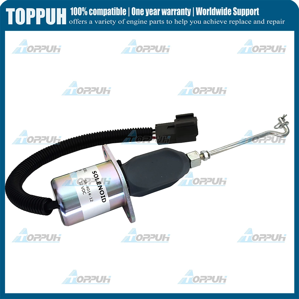 1PC New 12V SA-4014-12 Stop Solenoid Valve For Mitsubishi S4Q S4S For Volvo Terex Schaeff
1PC New 12V SA-4014-12 Stop Solenoid Valve For Mitsubishi S4Q S4S For Volvo Terex Schaeff