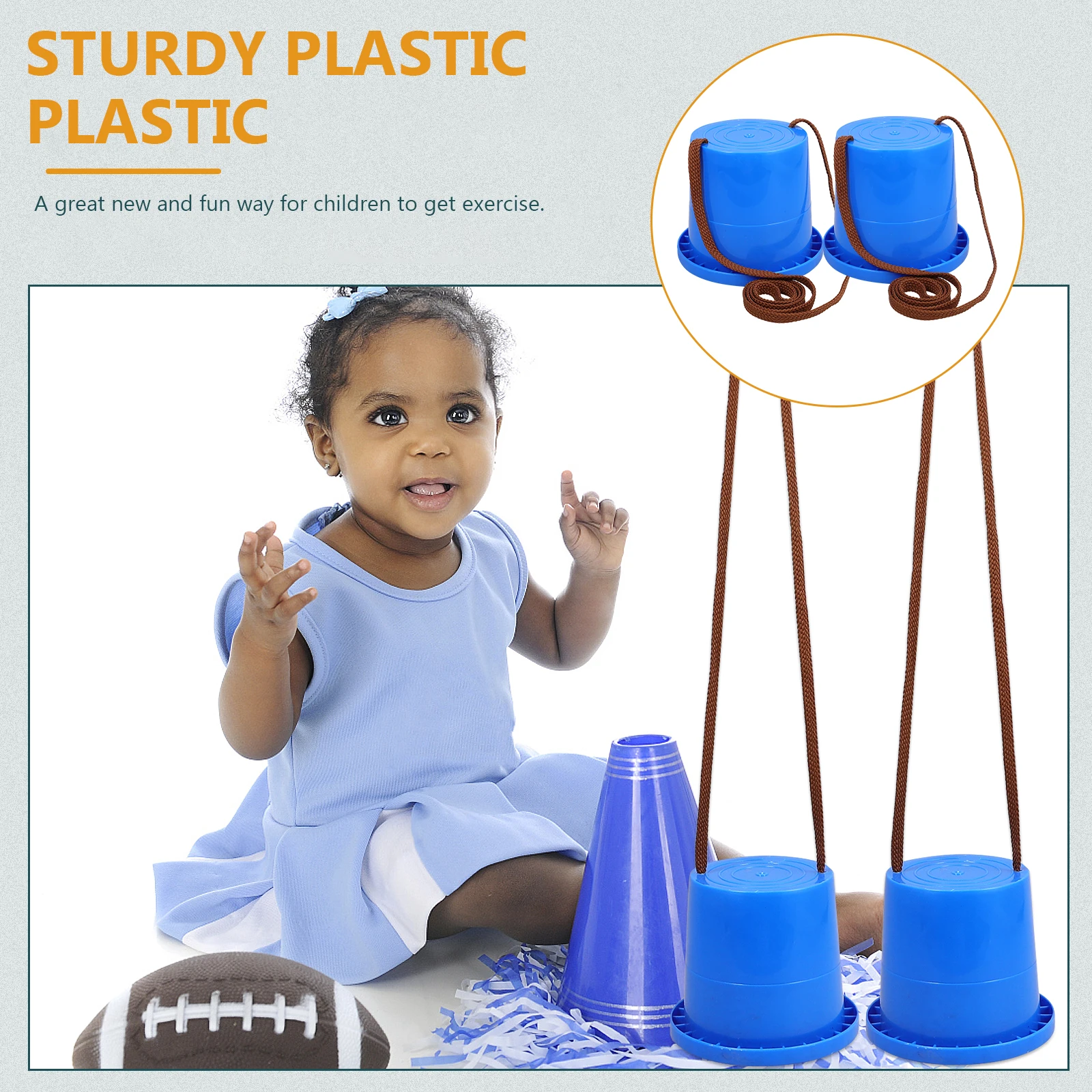 Stilts Toys Balance Training Equipment for Toddler Outdoor Sports Children Garden Play Ability Toy
Stilts Toys Balance Training Equipment for Toddler Outdoor Sports Children Garden Play Ability Toy