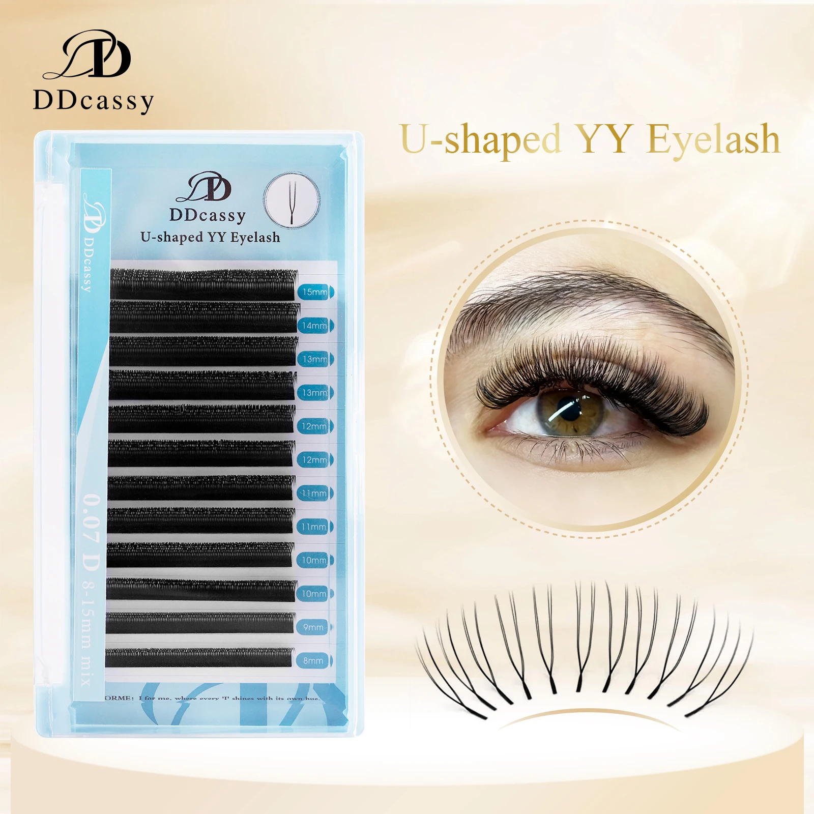 U Flower Smooth Fluffy YY 2D UU Double Layer U Parallel Premade Fan Blister Cilios nagaraku pestanas Eyelash U Y Lashes 
U Flower Smooth Fluffy YY 2D UU Double Layer U Parallel Premade Fan Blister Cilios nagaraku pestanas Eyelash U Y Lashes