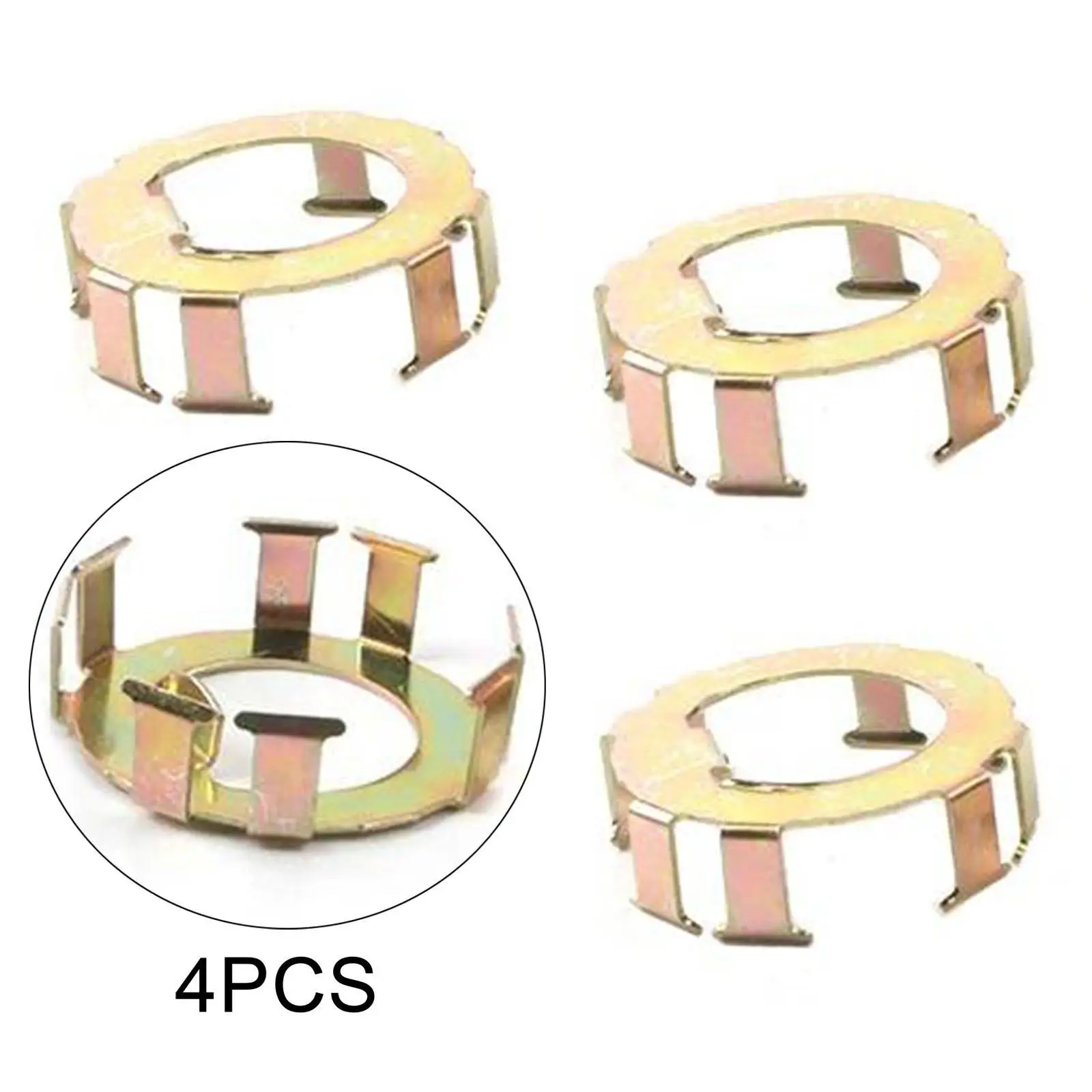 4x Spindle Nut Retainer Kit Metal Sturdy Professional for 2 to 8K Axledexter Easy to Install Jam Nut Replacement for Boats RV
4x Spindle Nut Retainer Kit Metal Sturdy Professional for 2 to 8K Axledexter Easy to Install Jam Nut Replacement for Boats RV
