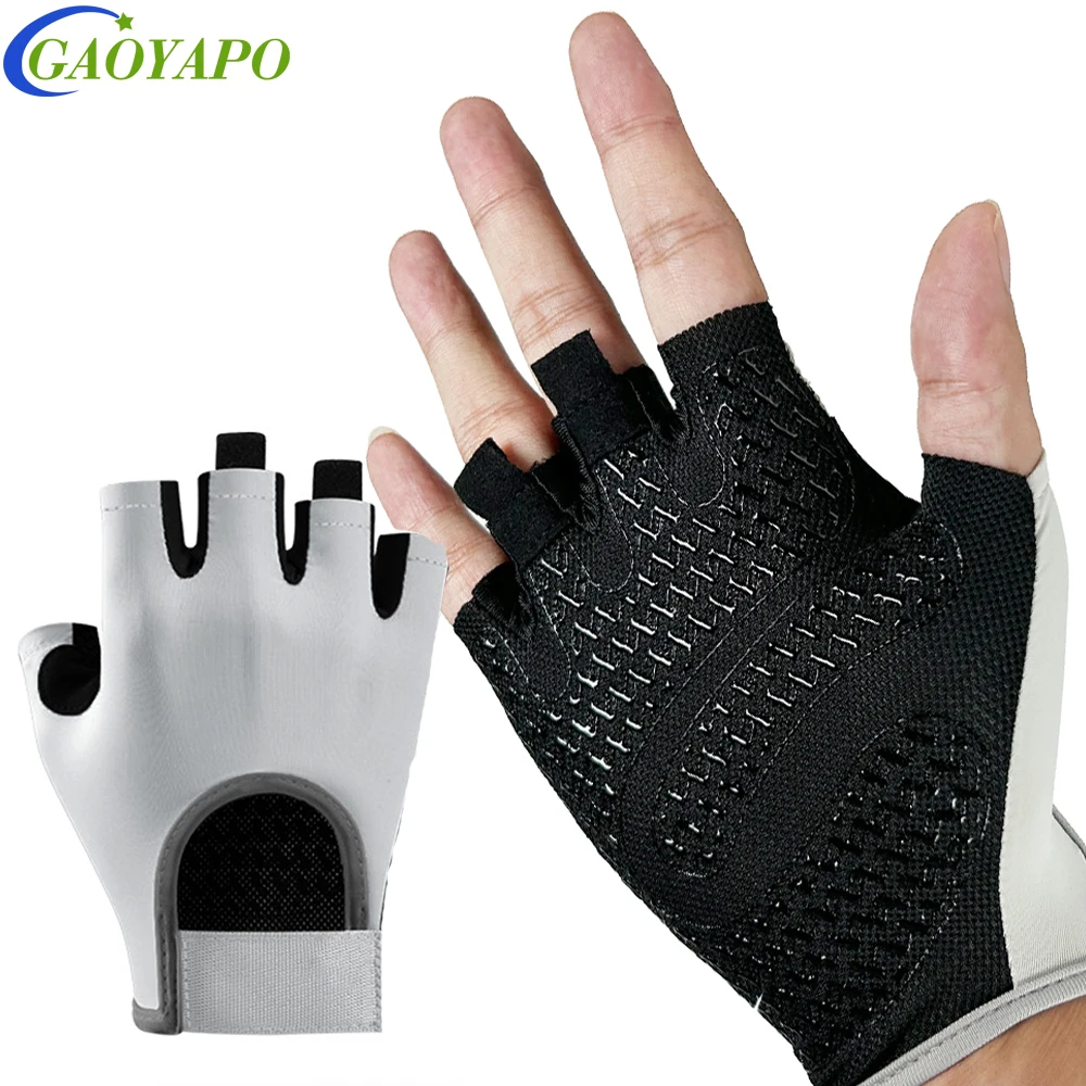 Weight Lifting Gloves with Full Palm Silicone Grip &Adjustable Wrist Strap - Breathable Fingerless for Men & Women for Gym,Sport
Weight Lifting Gloves with Full Palm Silicone Grip &Adjustable Wrist Strap - Breathable Fingerless for Men & Women for Gym,Sport