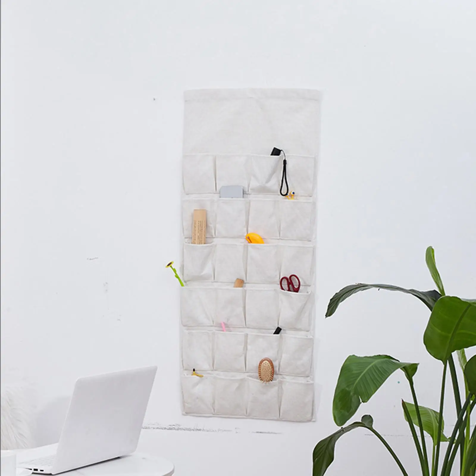 Hanging Storage Bag 6 Rows 24 Pockets Pocket Multifunctional Household Organizer Portable Reusable Solid Color Storage for
Hanging Storage Bag 6 Rows 24 Pockets Pocket Multifunctional Household Organizer Portable Reusable Solid Color Storage for