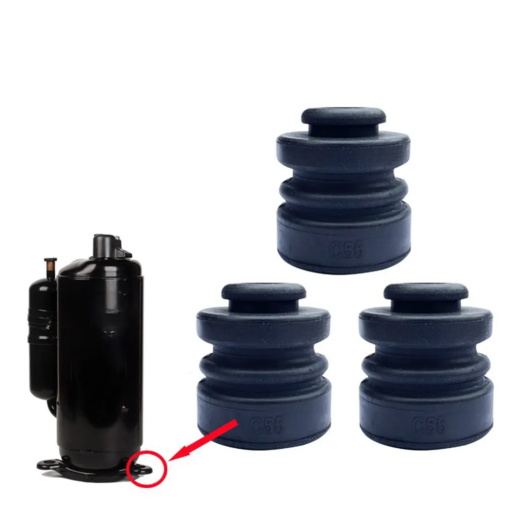 Rubber Shock Absorber Pads 3pcs for Air Conditioner Outdoor Unit to Reduce Vibration Transmission and Floor Wear
Rubber Shock Absorber Pads 3pcs for Air Conditioner Outdoor Unit to Reduce Vibration Transmission and Floor Wear