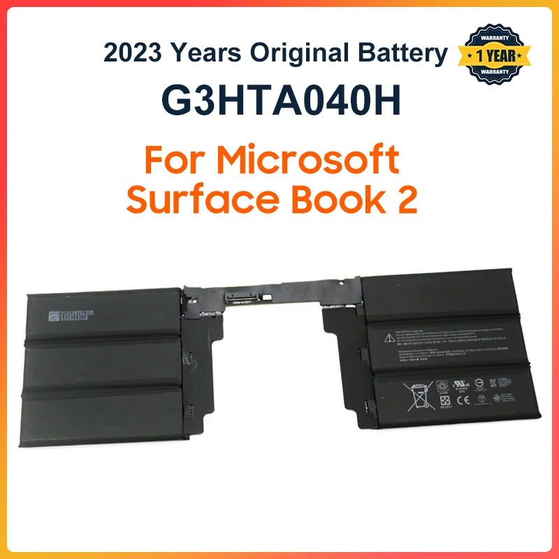 Аккумулятор G3HTA040H G3HTA041H для ноутбука Microsoft Surface Book 2 2nd Gen 15 "1793 клавиатура 11,36 в 5473 мАч
Аккумулятор G3HTA040H G3HTA041H для ноутбука Microsoft Surface Book 2 2nd Gen 15 "1793 клавиатура 11,36 в 5473 мАч
