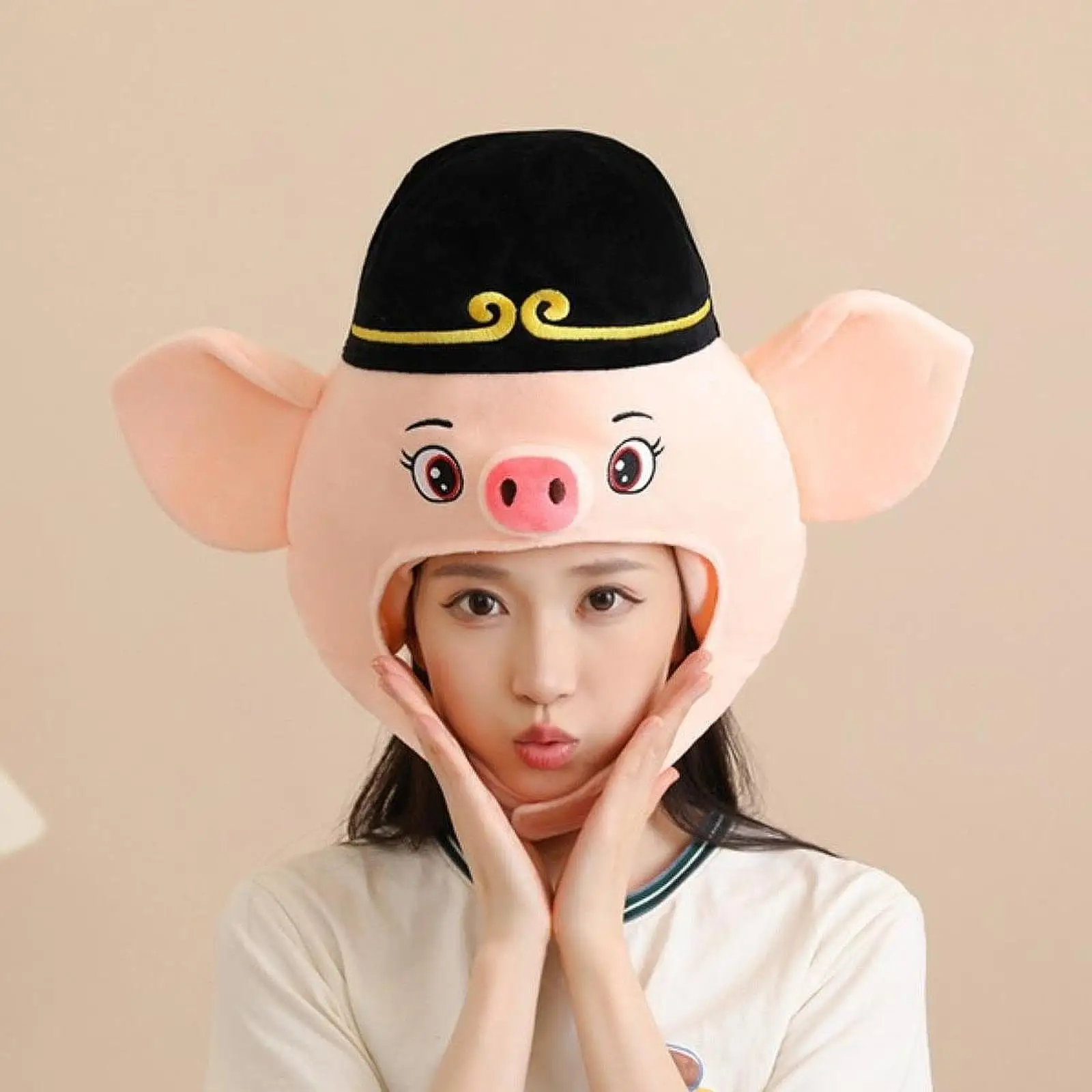 Pig Hat,Cosplay,Cozy,Animal Costume Hat for Theme Party Festival Christmas
Pig Hat,Cosplay,Cozy,Animal Costume Hat for Theme Party Festival Christmas