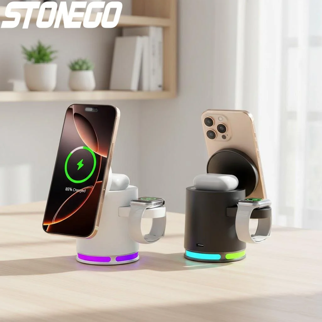Магнитная беспроводная зарядная станция 3-в-1 для iPhone 12 13 14 15 16, Apple Watch, AirPods, Samsung – портативная док-станция для быстрой зарядки
Магнитная беспроводная зарядная станция 3-в-1 для iPhone 12 13 14 15 16, Apple Watch, AirPods, Samsung – портативная док-станция для быстрой зарядки