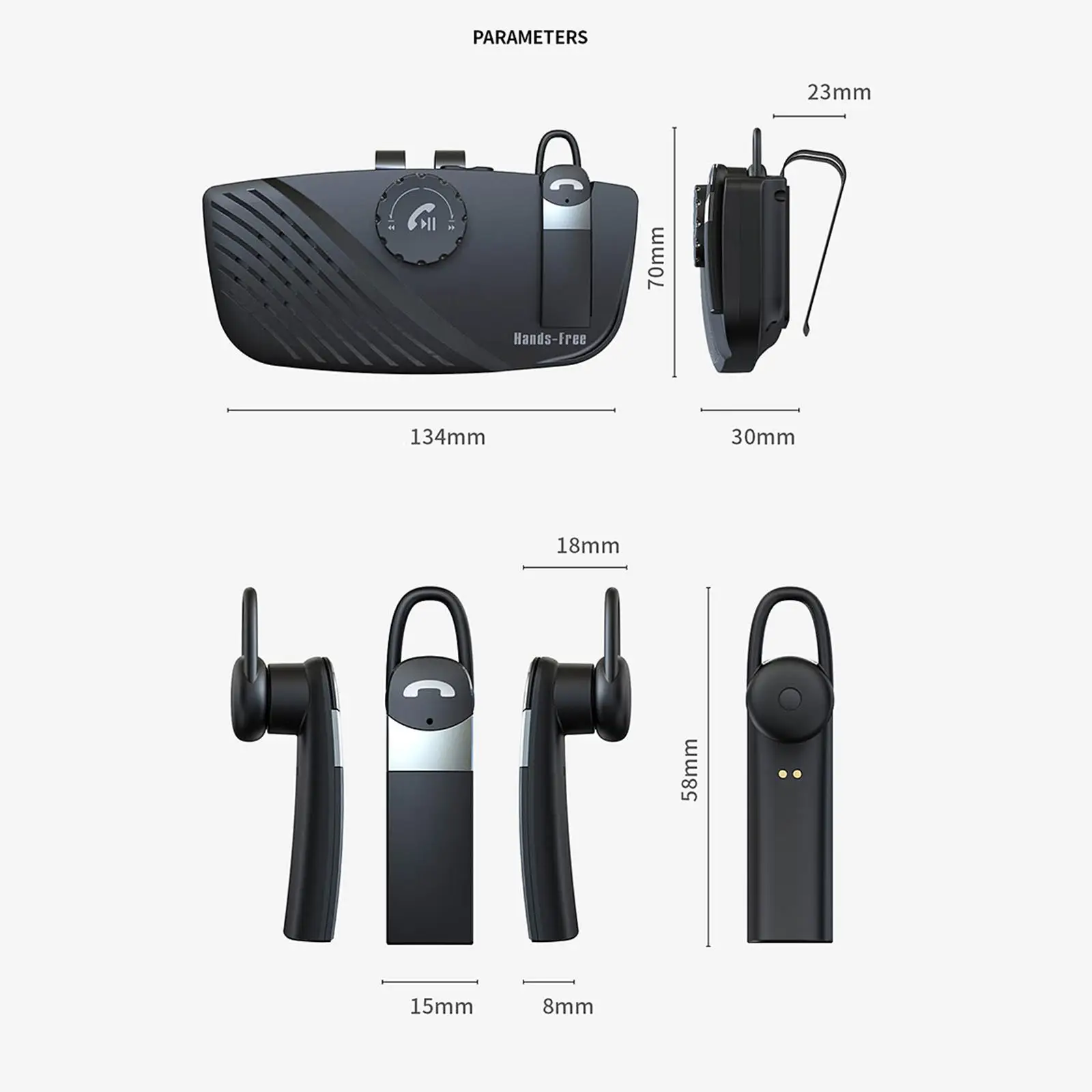 Car Speakerphone Adapter Volume Knob Portable Loud Speaker Handsfree Talking Kit for Assistant
Car Speakerphone Adapter Volume Knob Portable Loud Speaker Handsfree Talking Kit for Assistant
