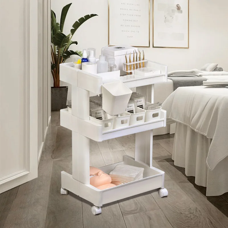 Ultralight Beauty Salon Trolley with Wheels Nail & Eyelash Special Tool Trolley Salon Furniture Multi-layer Drawer Tool Cart
Ultralight Beauty Salon Trolley with Wheels Nail & Eyelash Special Tool Trolley Salon Furniture Multi-layer Drawer Tool Cart