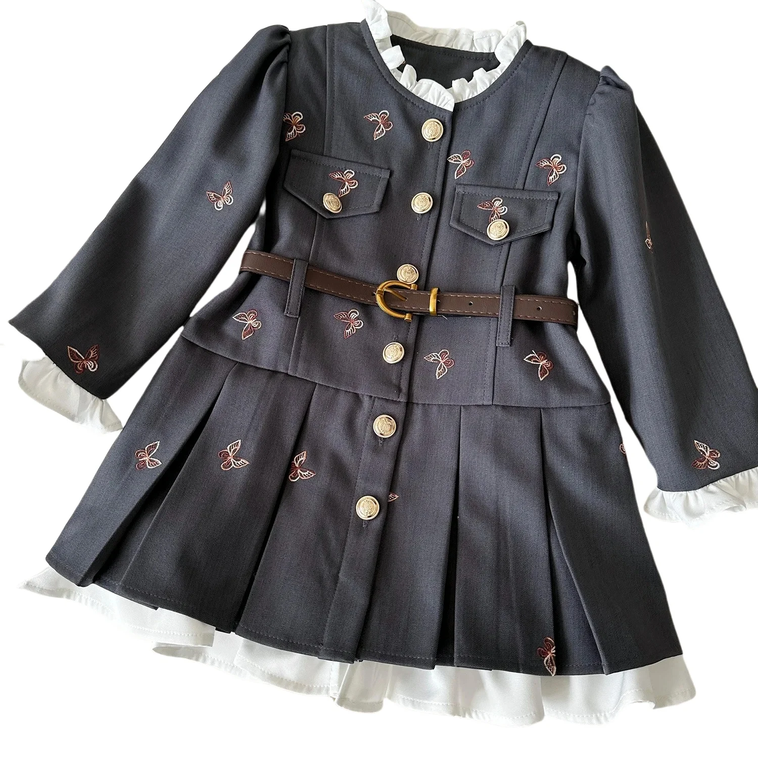 Girls Dresses 2025 Spring Autumn Children Fashion Shirts Dress For Baby Girl Clothing Kids Princess Party Costume Teenager Dress
Girls Dresses 2025 Spring Autumn Children Fashion Shirts Dress For Baby Girl Clothing Kids Princess Party Costume Teenager Dress