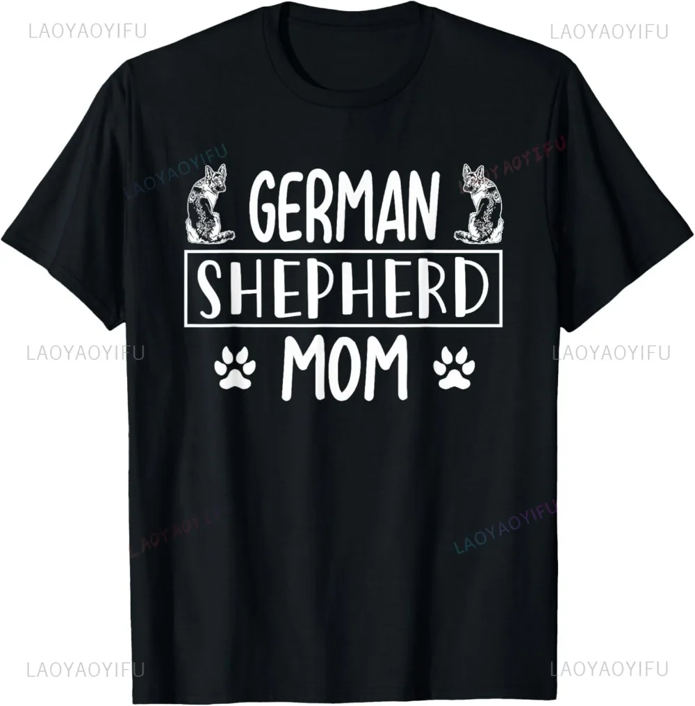 Graphic Dog Breed German Shepherd Mom T-Shirt Classic Pattern Summer Unisex Streetwear Tees High Quality Cotton T Shirt
Graphic Dog Breed German Shepherd Mom T-Shirt Classic Pattern Summer Unisex Streetwear Tees High Quality Cotton T Shirt