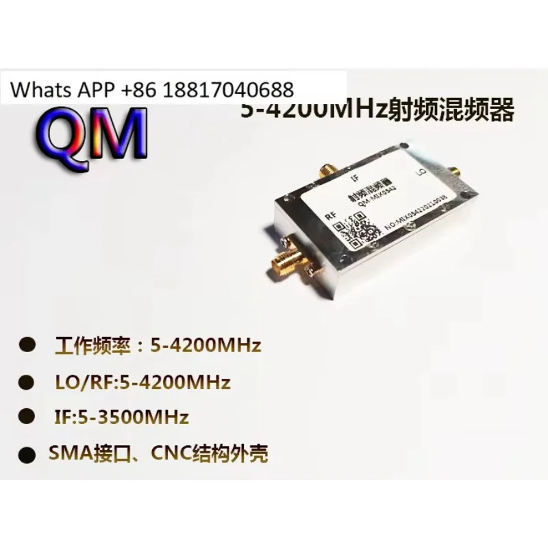 5-4200MHz mixer, upconverter, downconverter, mixer FREQUENCY MIXER
5-4200MHz mixer, upconverter, downconverter, mixer FREQUENCY MIXER