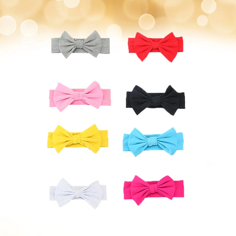 8pcs Baby Girl Hair Bows Headbands Elastic Bands Newborns Headwear Durable Party Banquet Photo Shoot Accessories Red Blue Yellow 
8pcs Baby Girl Hair Bows Headbands Elastic Bands Newborns Headwear Durable Party Banquet Photo Shoot Accessories Red Blue Yellow