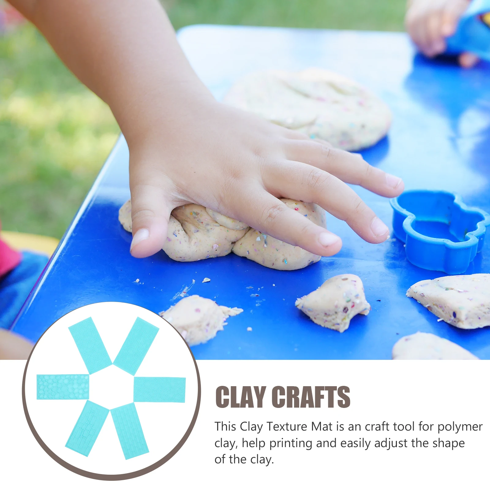 6Pcs Clay Texture Impression Mats Plastic Polymer Clay Tools for DIY Pottery Crafting and Embossing Embossed Pressing Mats 
6Pcs Clay Texture Impression Mats Plastic Polymer Clay Tools for DIY Pottery Crafting and Embossing Embossed Pressing Mats