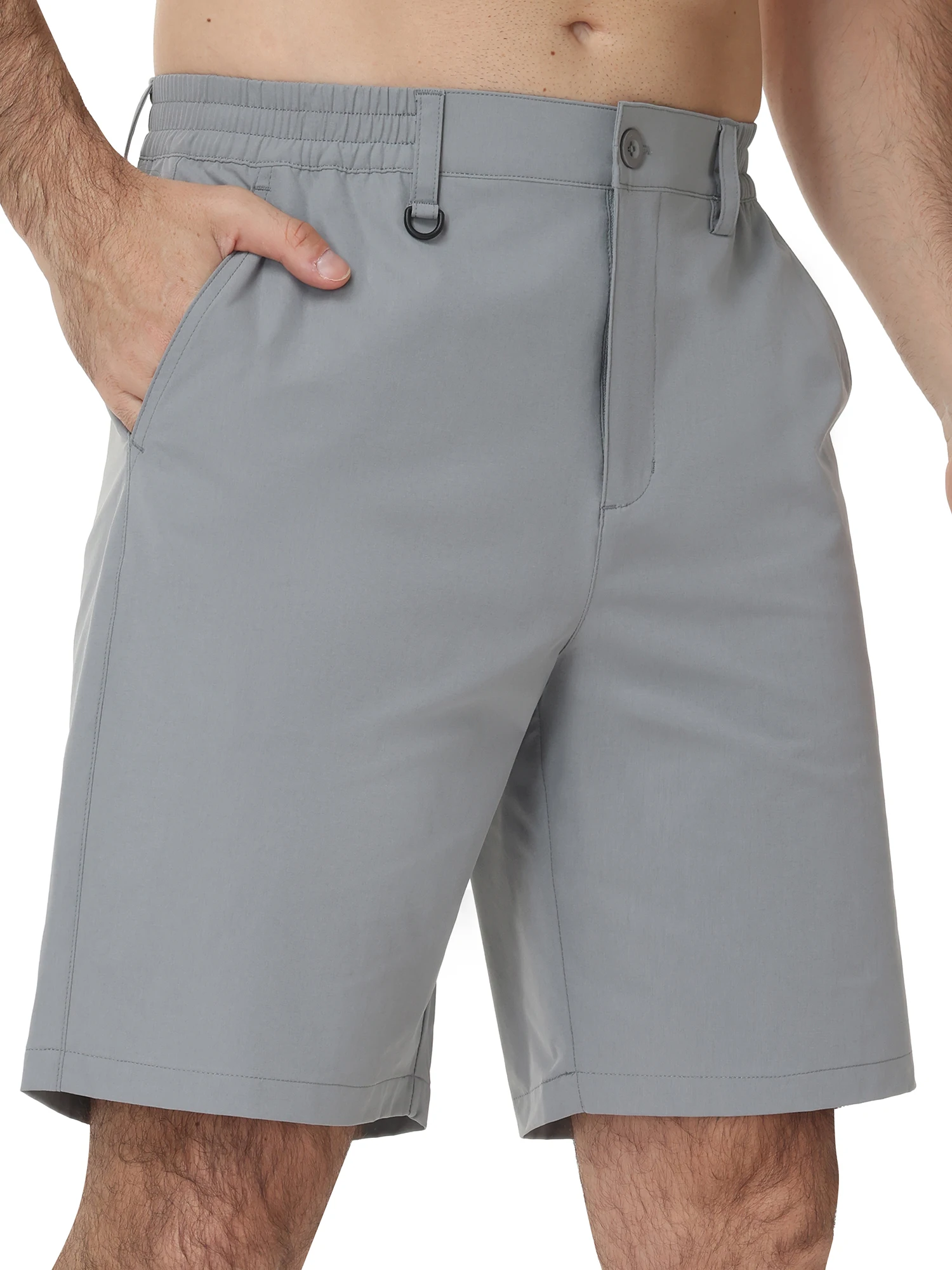 Summer Men's Casual Cargo Golf Shorts with D-ring, Workout Dress Suit Pants Elastic Waist Side Pockets
Summer Men's Casual Cargo Golf Shorts with D-ring, Workout Dress Suit Pants Elastic Waist Side Pockets