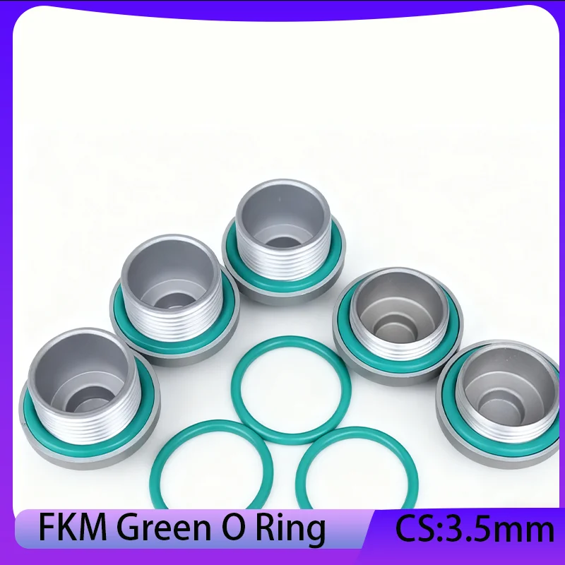 FKM Green O Ring Gasket CS3.5mm OD Heat Resistant Oil & Acid Alkali Proof Sealing Washer 10mm-155mm Diameter 10/50 Pcs Set
FKM Green O Ring Gasket CS3.5mm OD Heat Resistant Oil & Acid Alkali Proof Sealing Washer 10mm-155mm Diameter 10/50 Pcs Set