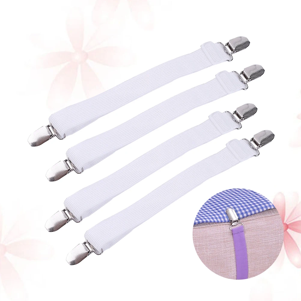 8pcs Bed Sheet Fasteners Adjustable Elastic Gripper Straps Clips Holders For Mattress Covers 35-100Cm Stretch Strong Secure Bed
8pcs Bed Sheet Fasteners Adjustable Elastic Gripper Straps Clips Holders For Mattress Covers 35-100Cm Stretch Strong Secure Bed