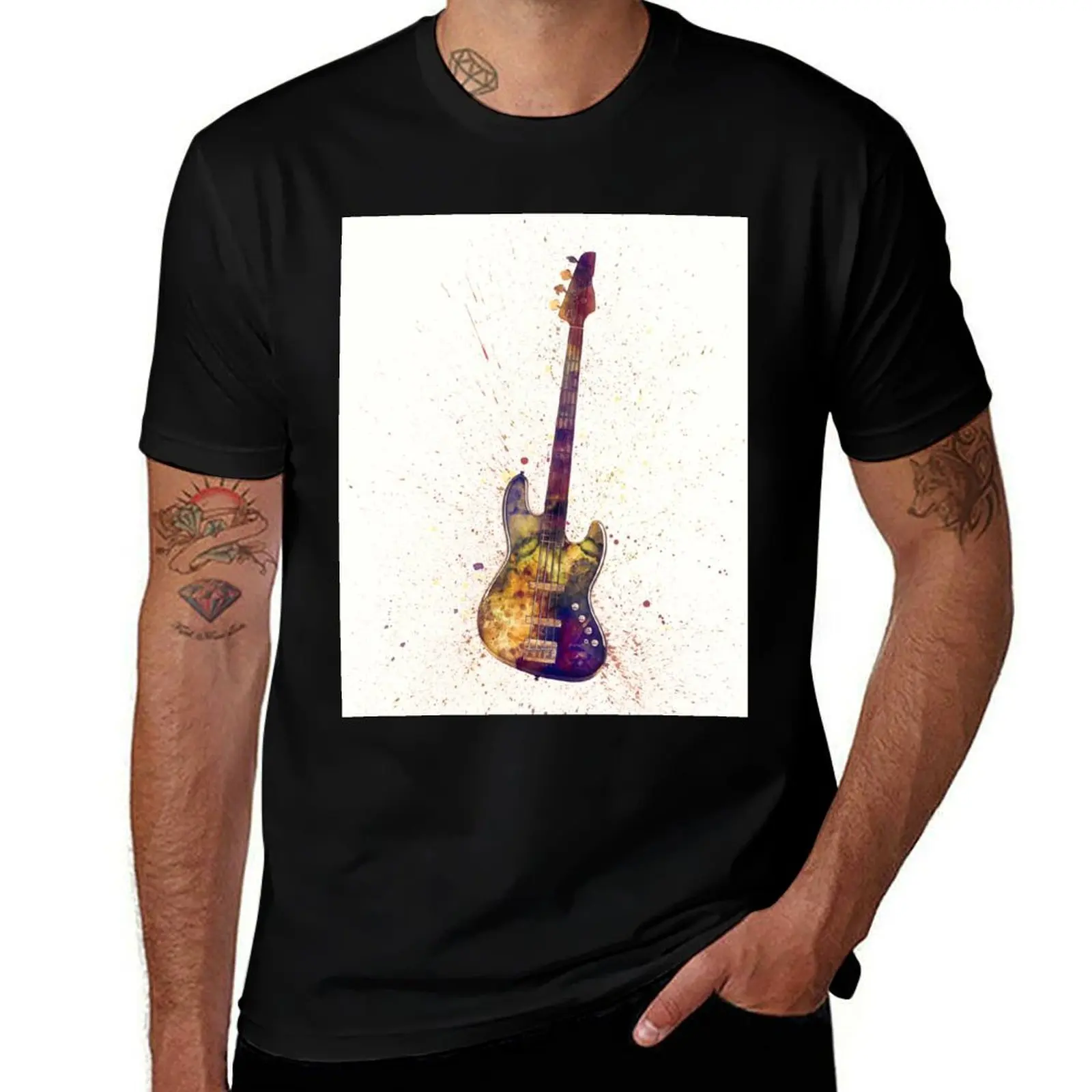 Electric Bass Guitar Abstract Watercolor T-Shirt boys whites korean fashion custom shirt mens big and tall t shirts
Electric Bass Guitar Abstract Watercolor T-Shirt boys whites korean fashion custom shirt mens big and tall t shirts