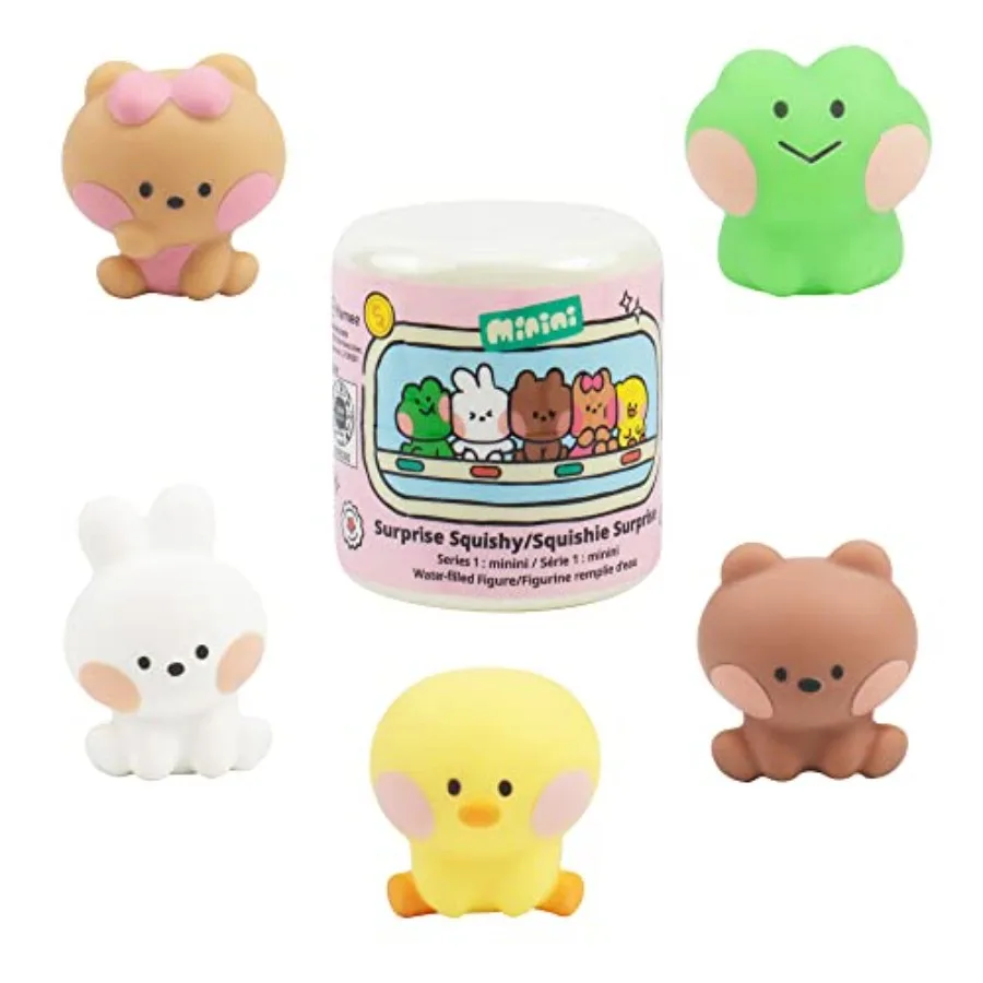 LINE Friends minini Cute Capsule Squishy LINE Friends - Series 1 Water Filled [Box Mini Fidget Stuffer Birthday Gift Bag, Party
LINE Friends minini Cute Capsule Squishy LINE Friends - Series 1 Water Filled [Box Mini Fidget Stuffer Birthday Gift Bag, Party